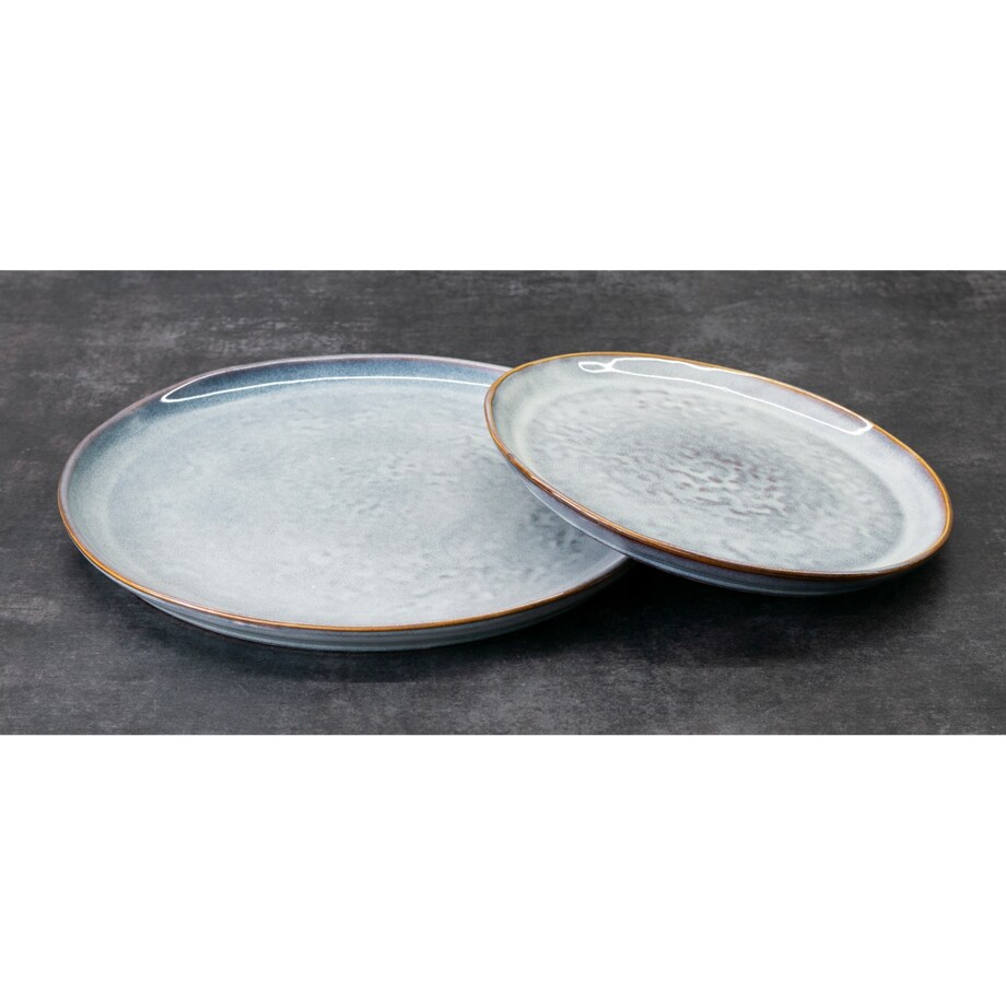 TALERZ HEDDA obiadowy niebieski śr. 27cm