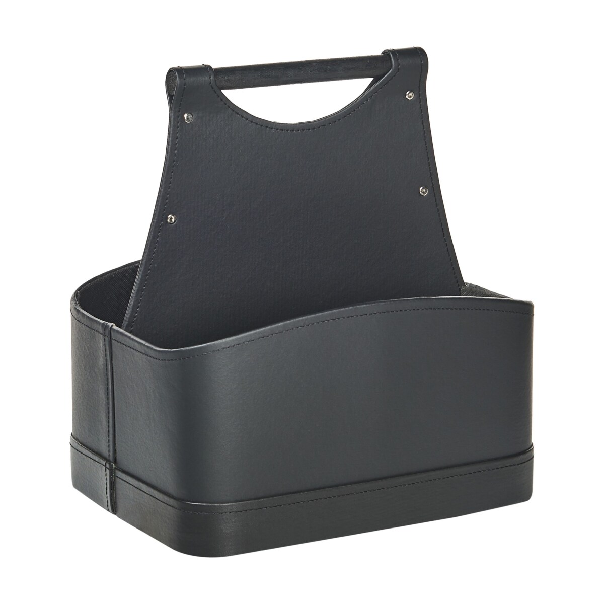 Kosz ekoskóra grafitowy URUK