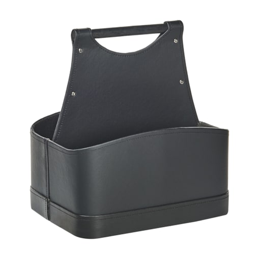 Kosz ekoskóra grafitowy URUK