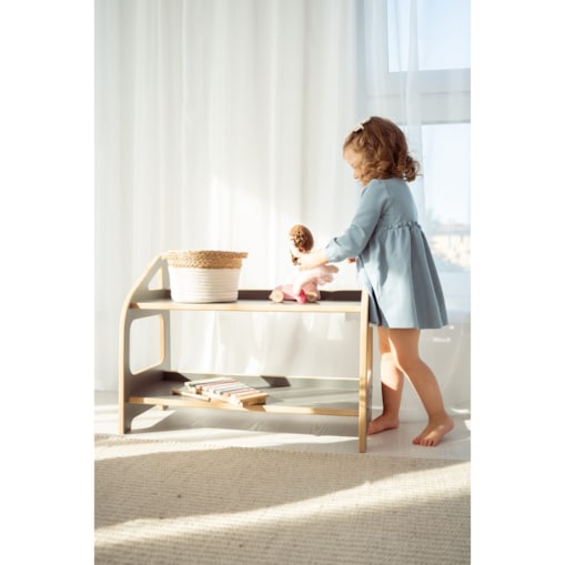 MINI regał montessori - szary