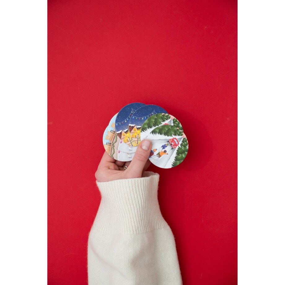 Karty MunoMemory "Christmas Edition" by Julia Kraska w ozdobnej tubie