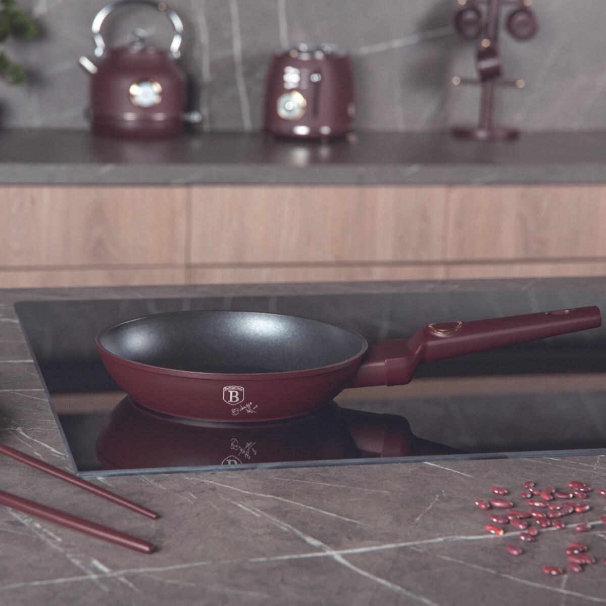 Patelnia z powłoką tytanową 20cm BerlingerHaus Leonardo BH-8022