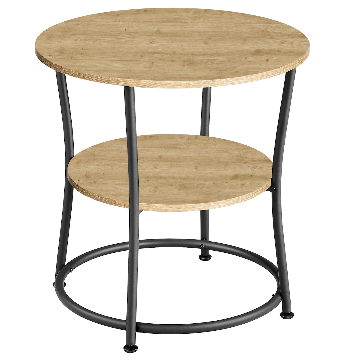 Stolik kawowy do salonu w nowoczesnym stylu dąb artisan, czarny