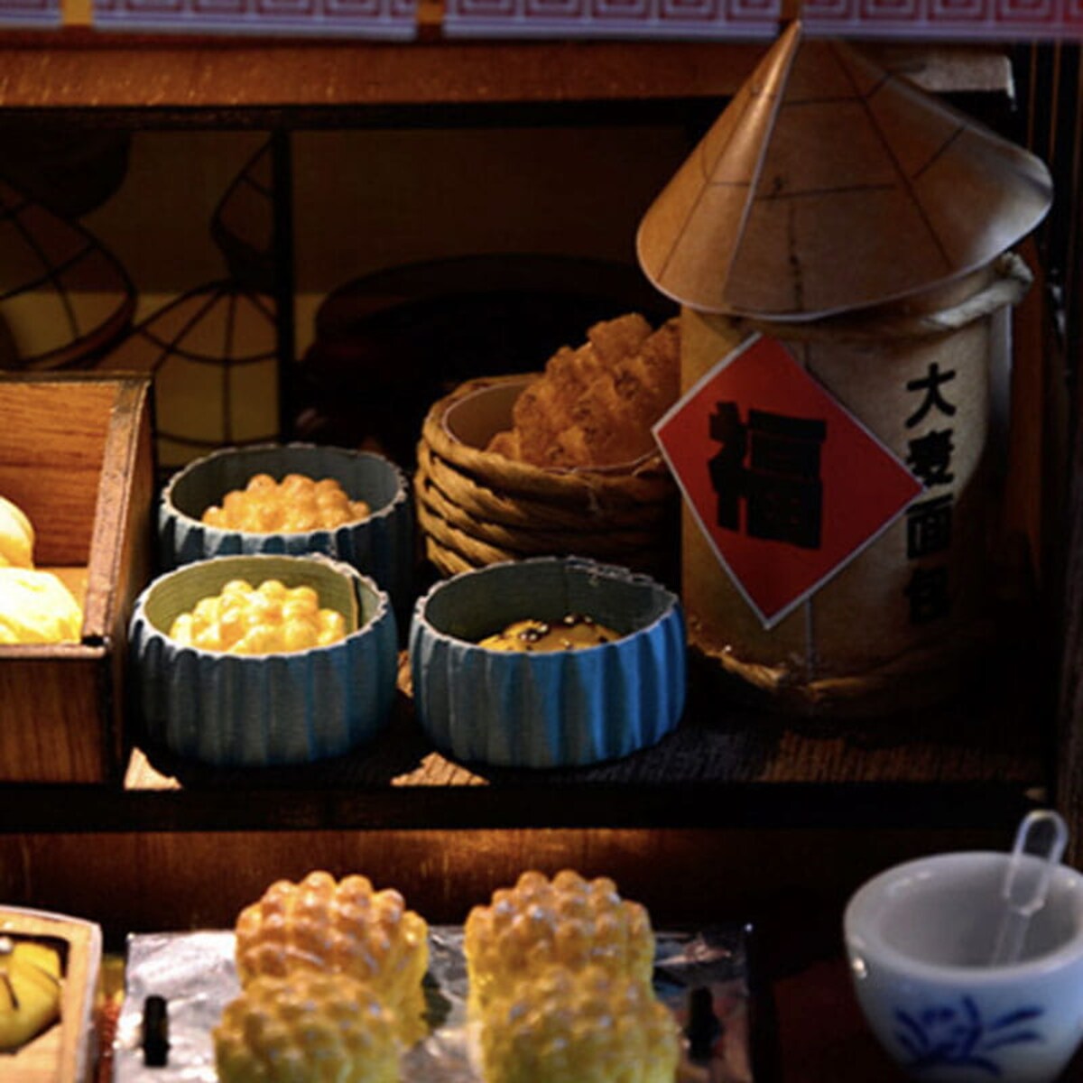 Miniaturowy domek DIY - Azjatyckie pierożki