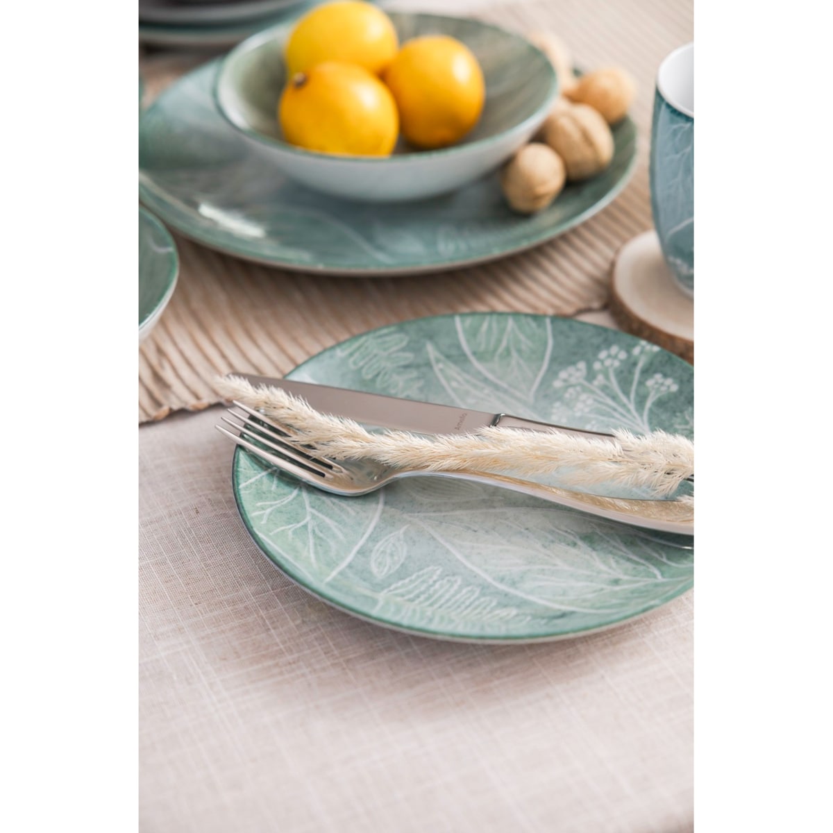 Talerz płytki 20,5 cm Boss Cztery Pory Roku Zima LU37 (9075)