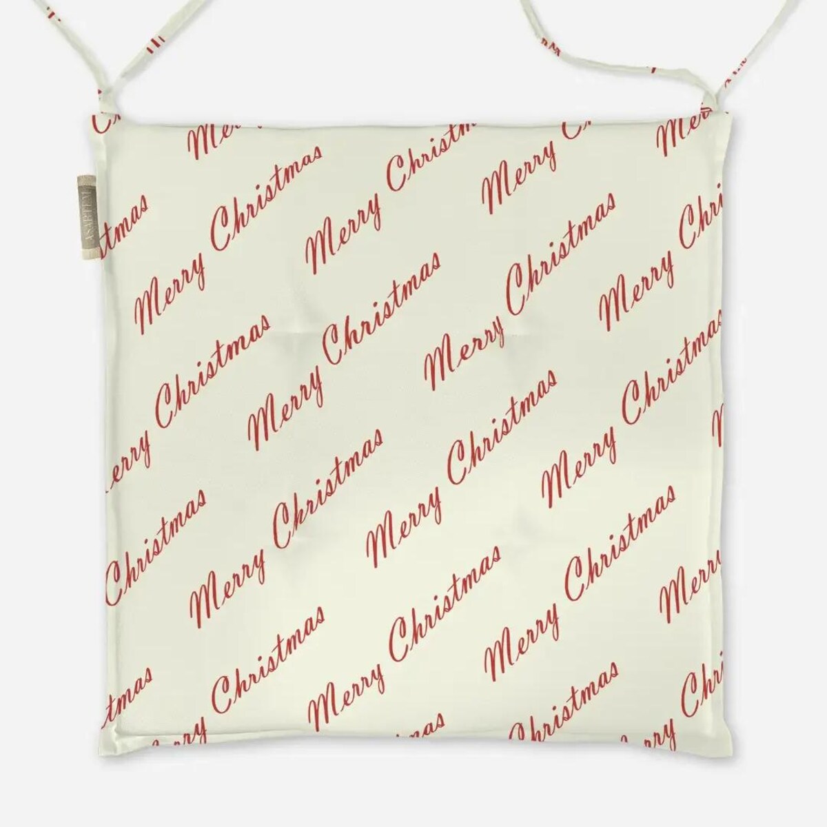 Poduszka świąteczna na krzesło - Merry Christmas