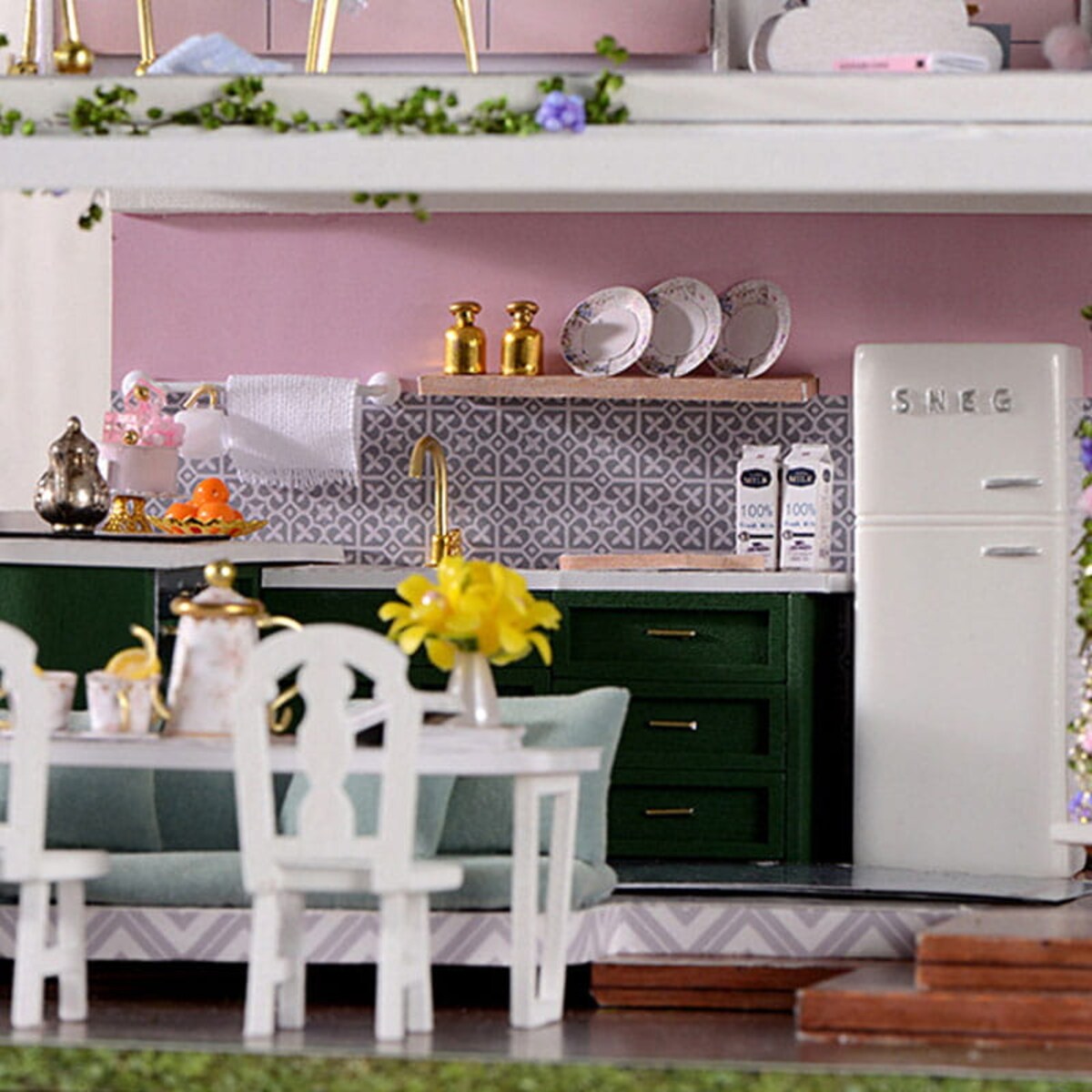 Miniaturowy domek - Willa na Bahamach*