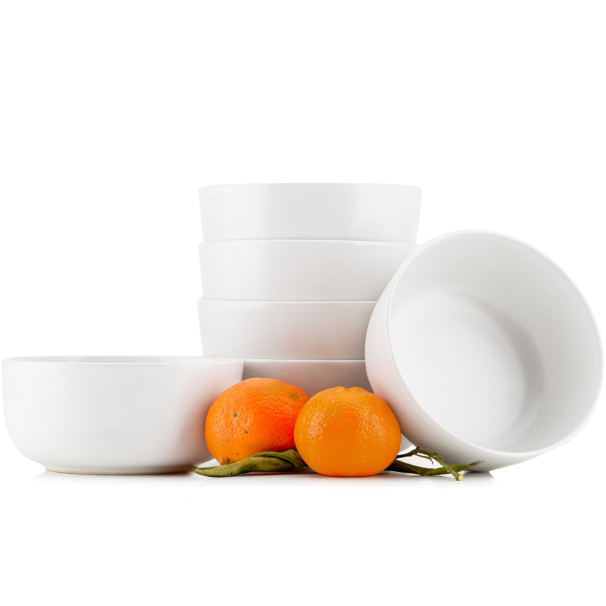 KONSIMO VICTO Zestaw misek dla 6 osób (6 elementów) biały