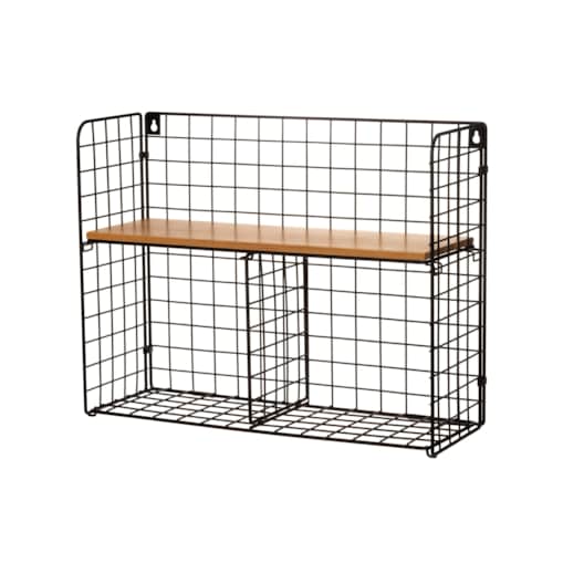 Metalowa półka biurowa 45 x 15,5 x 35,5 cm