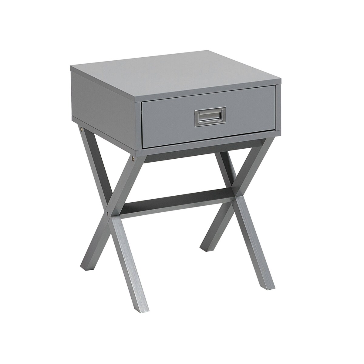Stolik pomocniczy szary MONROE