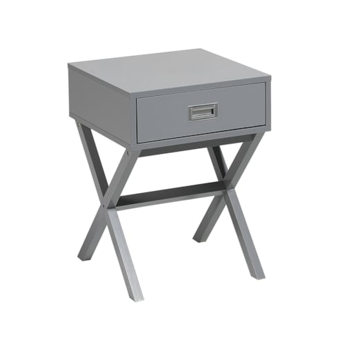 Stolik pomocniczy szary MONROE