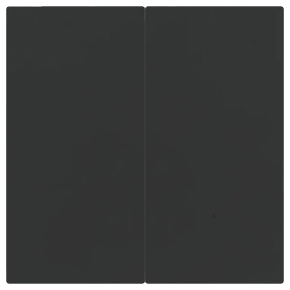 vidaXL 3-cz. zestaw mebli ogrodowych, czarny, polirattan i stal