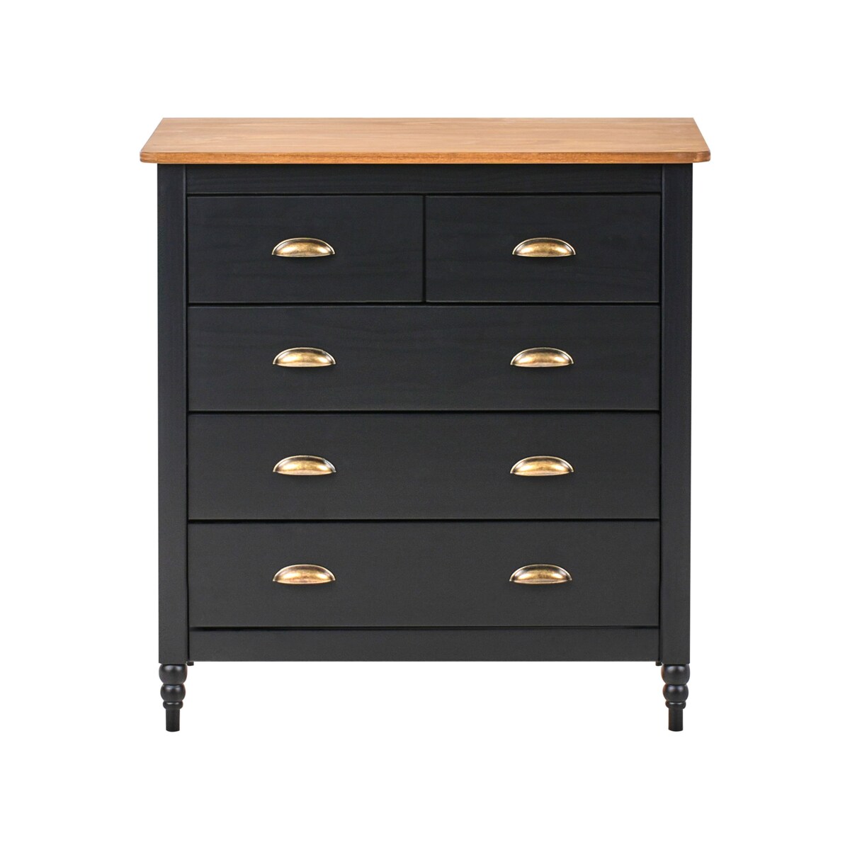 Komoda czarna SHILLINGTON