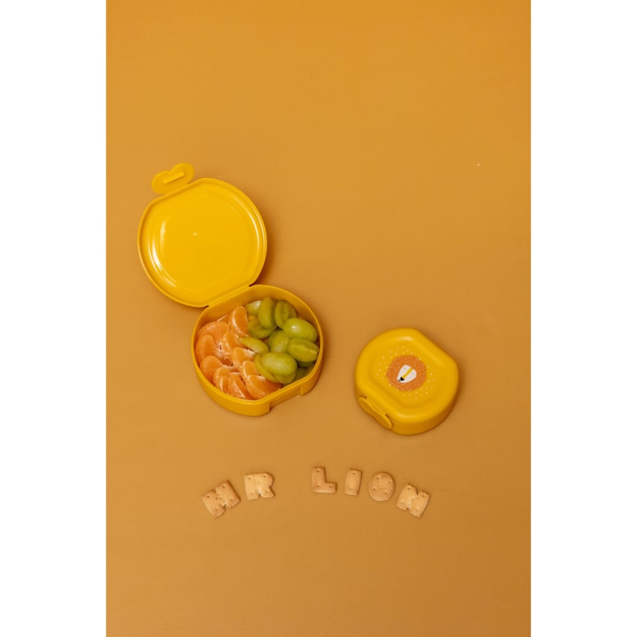 Zestaw pojemników na przekąski z klipsem 2 szt. - Lew Trixie Baby