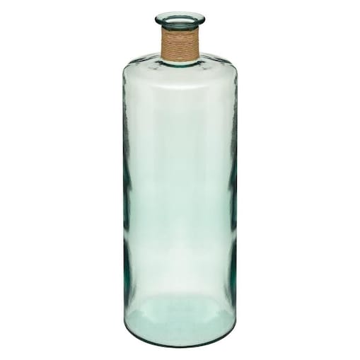 Wazon szklany z recyklingu, 75 cm