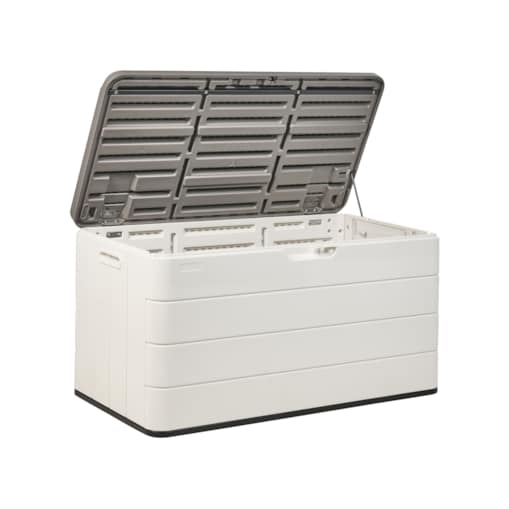 Skrzynia ogrodowa MILIES 116 cm 60 cm Biały