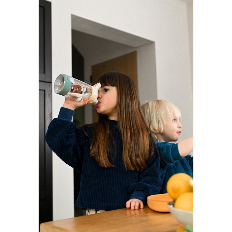 THE COTTON CLOUD butelka tritanowa dla dzieci, Dancing Hearts