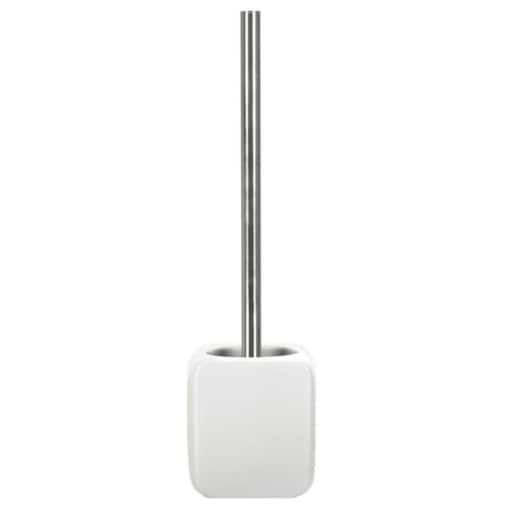 Kleine Wolke Cubic Ceramiczna Szczotka Toaletowa ze stojakiem biały