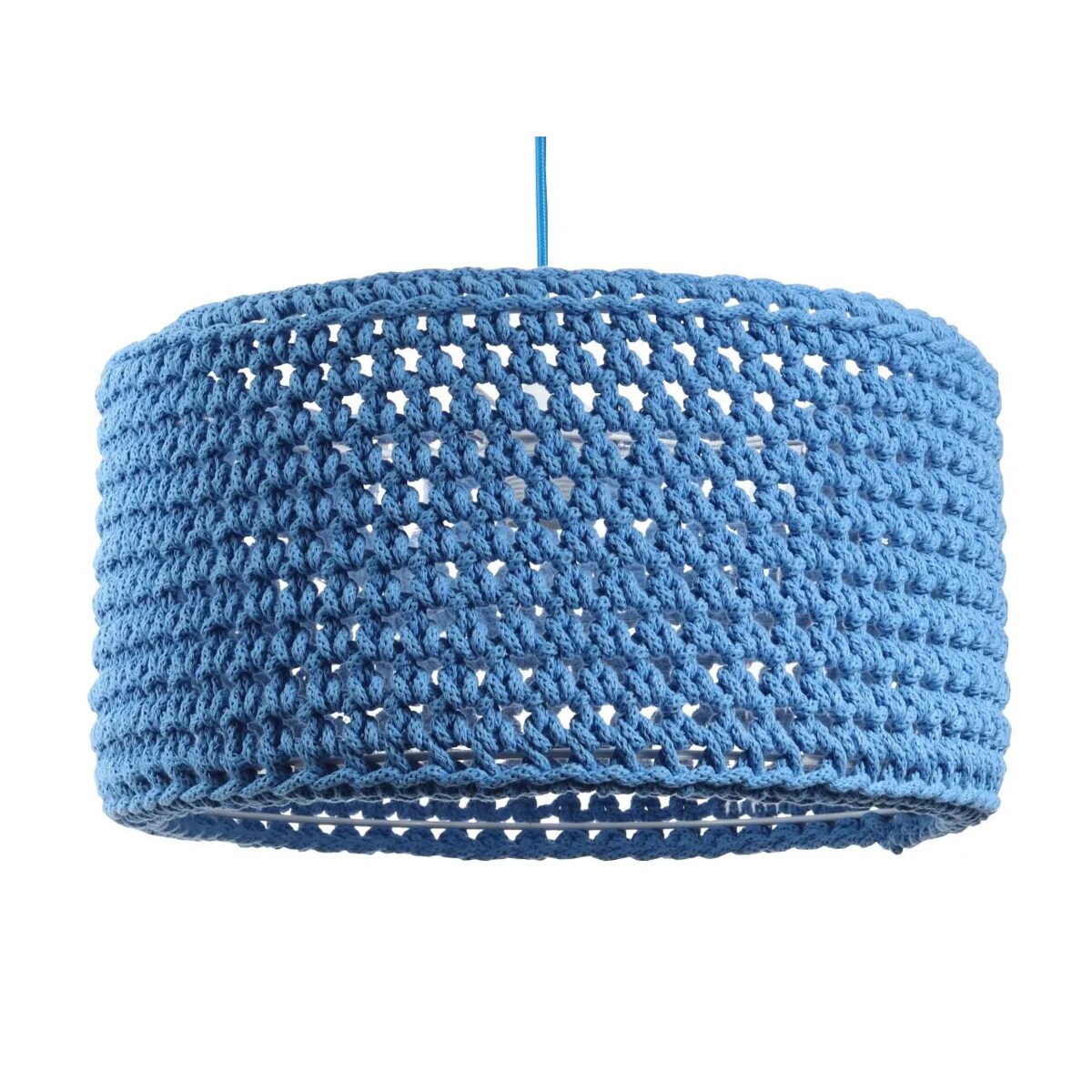 Lampa wisząca COTTON 40 niebieska