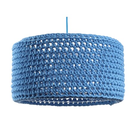 Lampa wisząca COTTON 40 niebieska