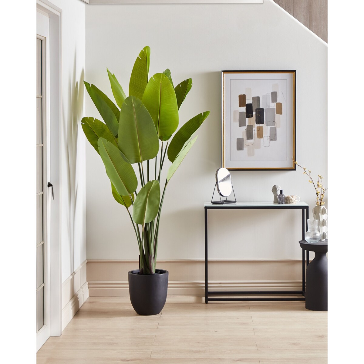 Sztuczna roślina BANANA TREE 187 cm Zielony