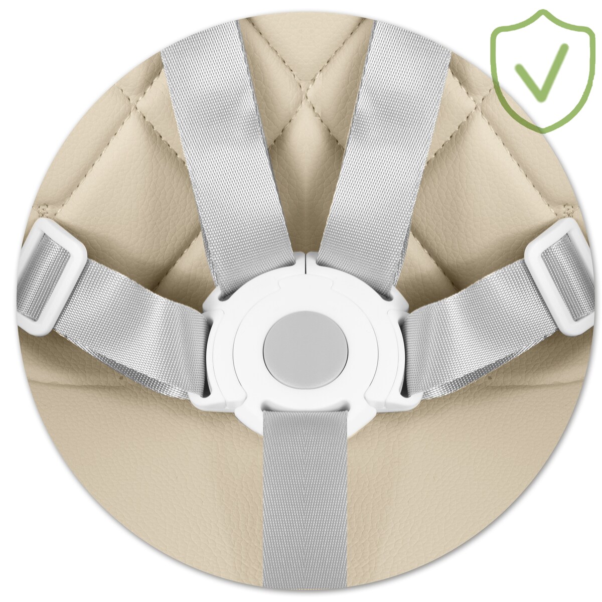 Krzesełko do karmienia dla dzieci fotelik 3w1 tacka Nukido