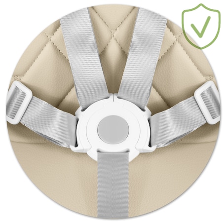 Krzesełko do karmienia dla dzieci fotelik 3w1 tacka Nukido