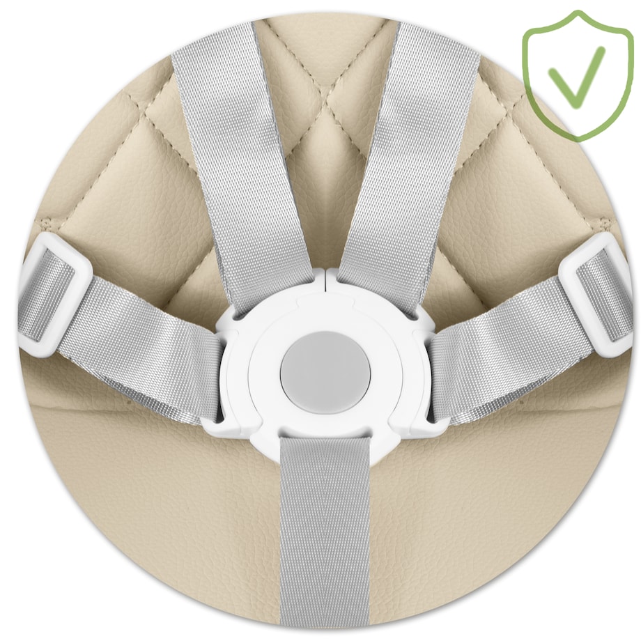 Krzesełko do karmienia dla dzieci fotelik 3w1 tacka Nukido