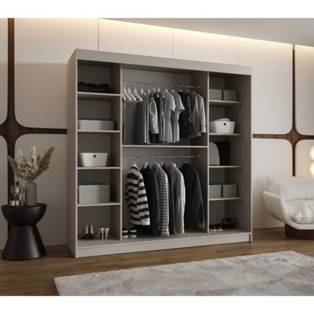 Szafa przesuwna SPOTI 200 kaszmir