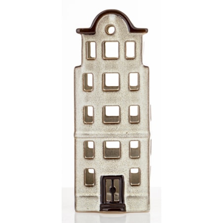 Domek kamienica LED 26x10x11 cm BALAY brązowy