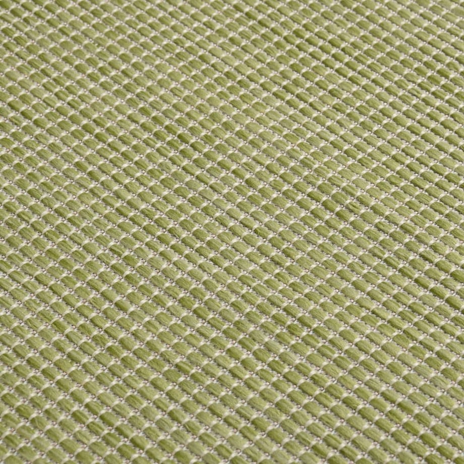 vidaXL Dywan zewnętrzny o płaskim splocie, 120x170 cm, zielony
