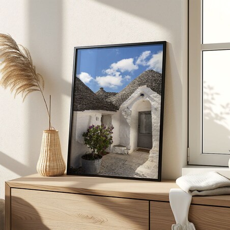 plakat trulli alberobello apulia włochy 70x100