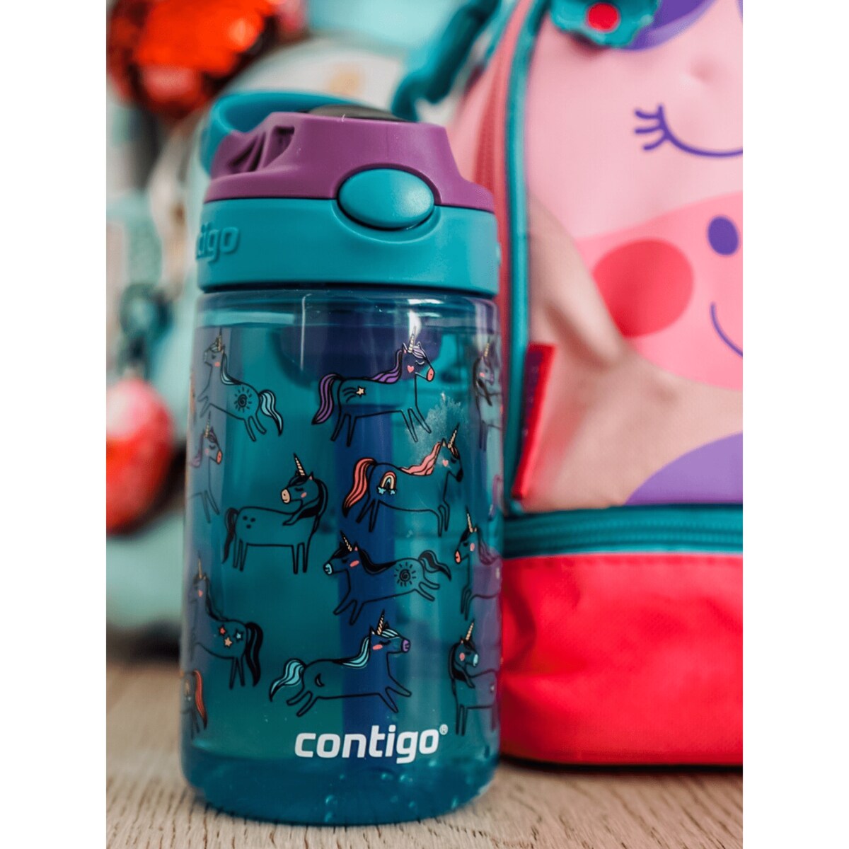 Bidon/ butelka dla dzieci Contigo Easy Clean 420ml Unicorn