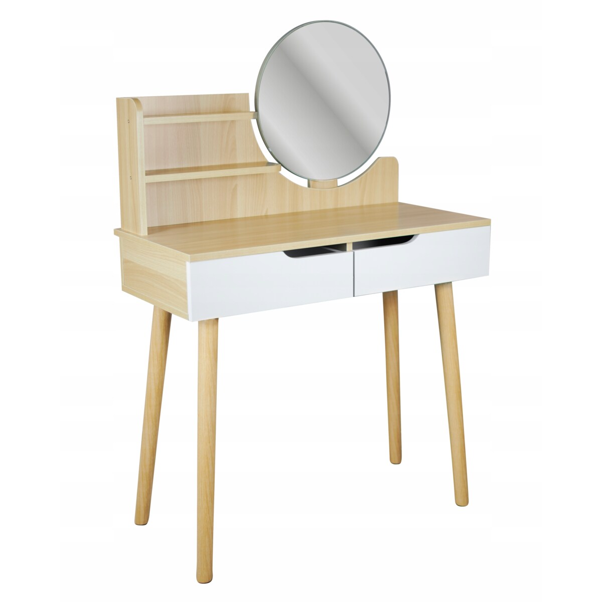 Toaletka z lustrem SCANDI kosmetyczna skandynawska