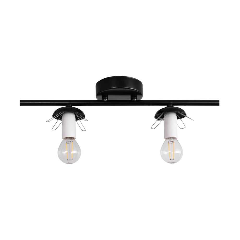 Lampa Sufitowa BRITOP Lighting 4xE14 Max.25W Klasyczne Połączenie Czerni z Białym Szkłem, Polski Producent, 1 szt.
