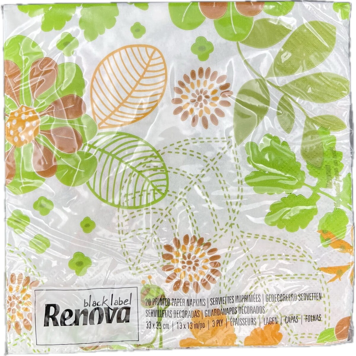 Serwetki papierowe Renova Nature Print 20 szt