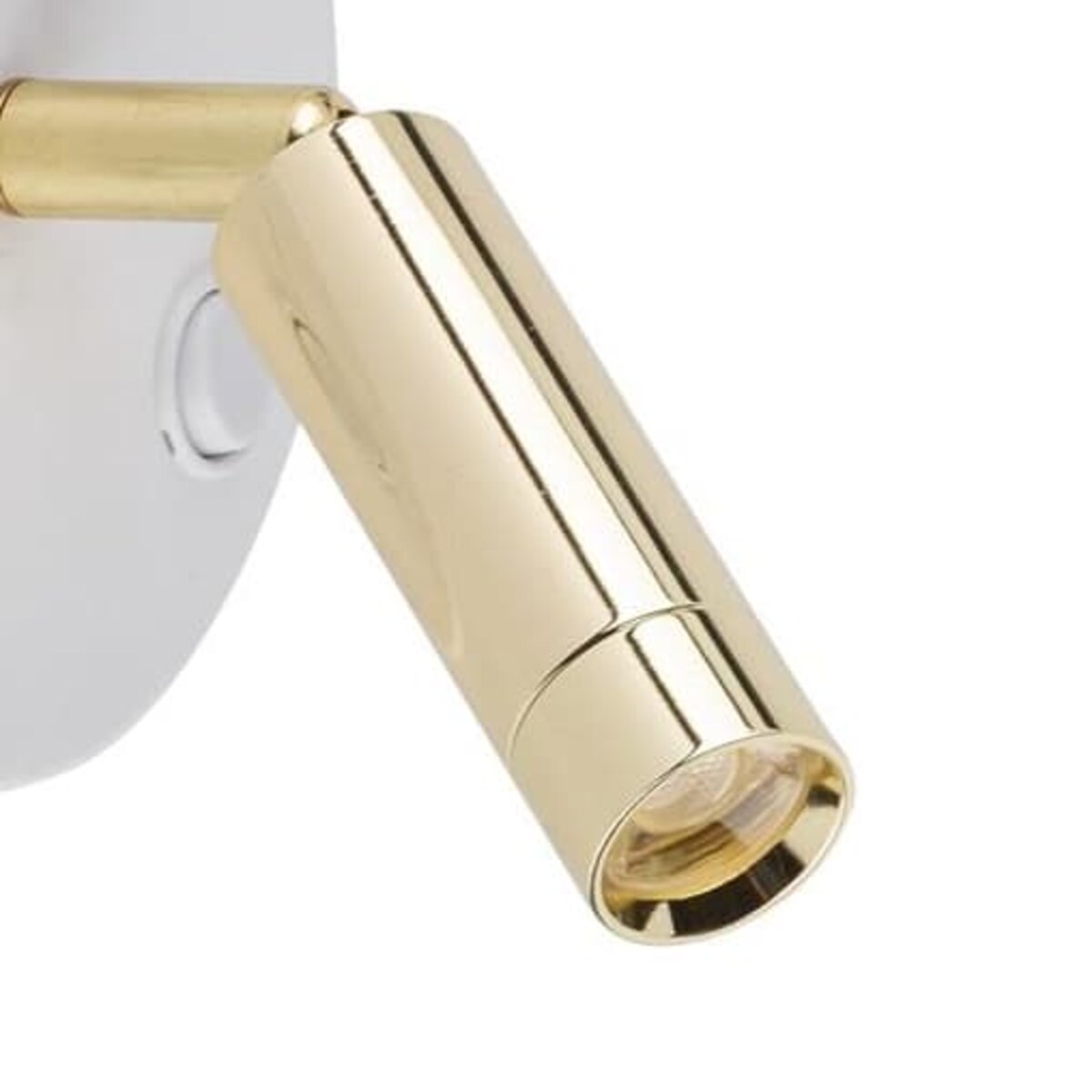 Podwójny kinkiet do czytania glamour Hilton 5361 TK Lighting biały złoty