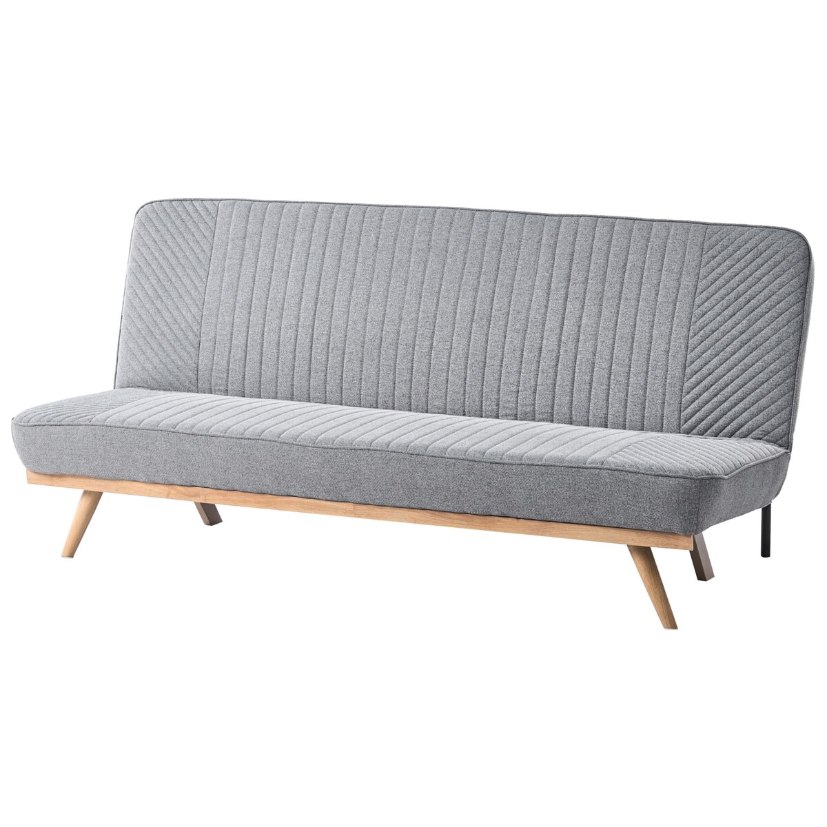 Sofa rozkładana dla 2 osób KALFAFEL Ciemnoszary