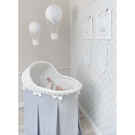 Balon dekoracyjny błękitny duży