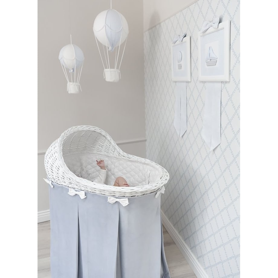 Balon dekoracyjny błękitny duży