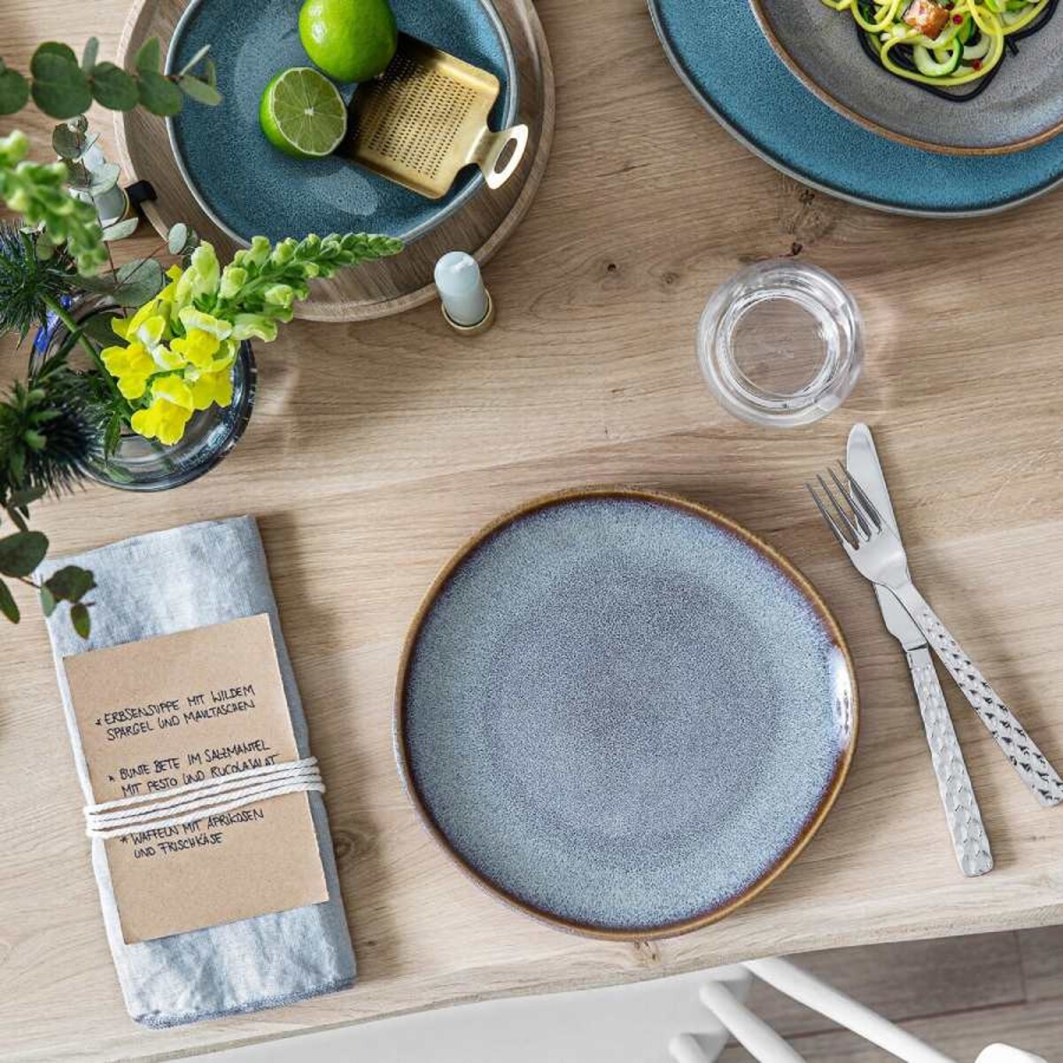 Talerz sałatkowy Lave Like beige beżowy, 23.5 x 23 x 2.6 cm, Villeroy & Boch