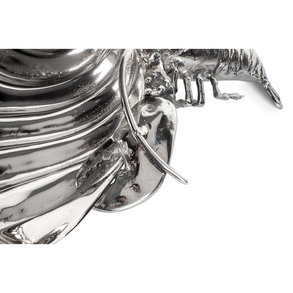 KARE chłodziarka na napoje LOBSTER srebrna