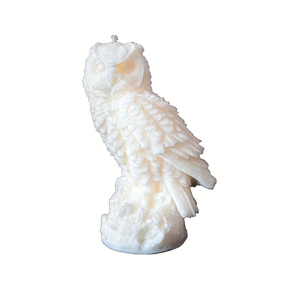 VERKOI Świeca Ozdobna Owl Statue