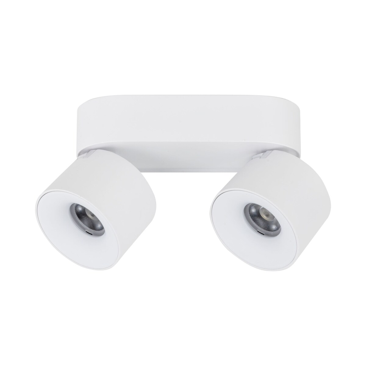 Lampa sufitowa LED TK Lighting SPARK DUO WHITE CCT 20W biała, podwójny reflektor spot regulowany 18171