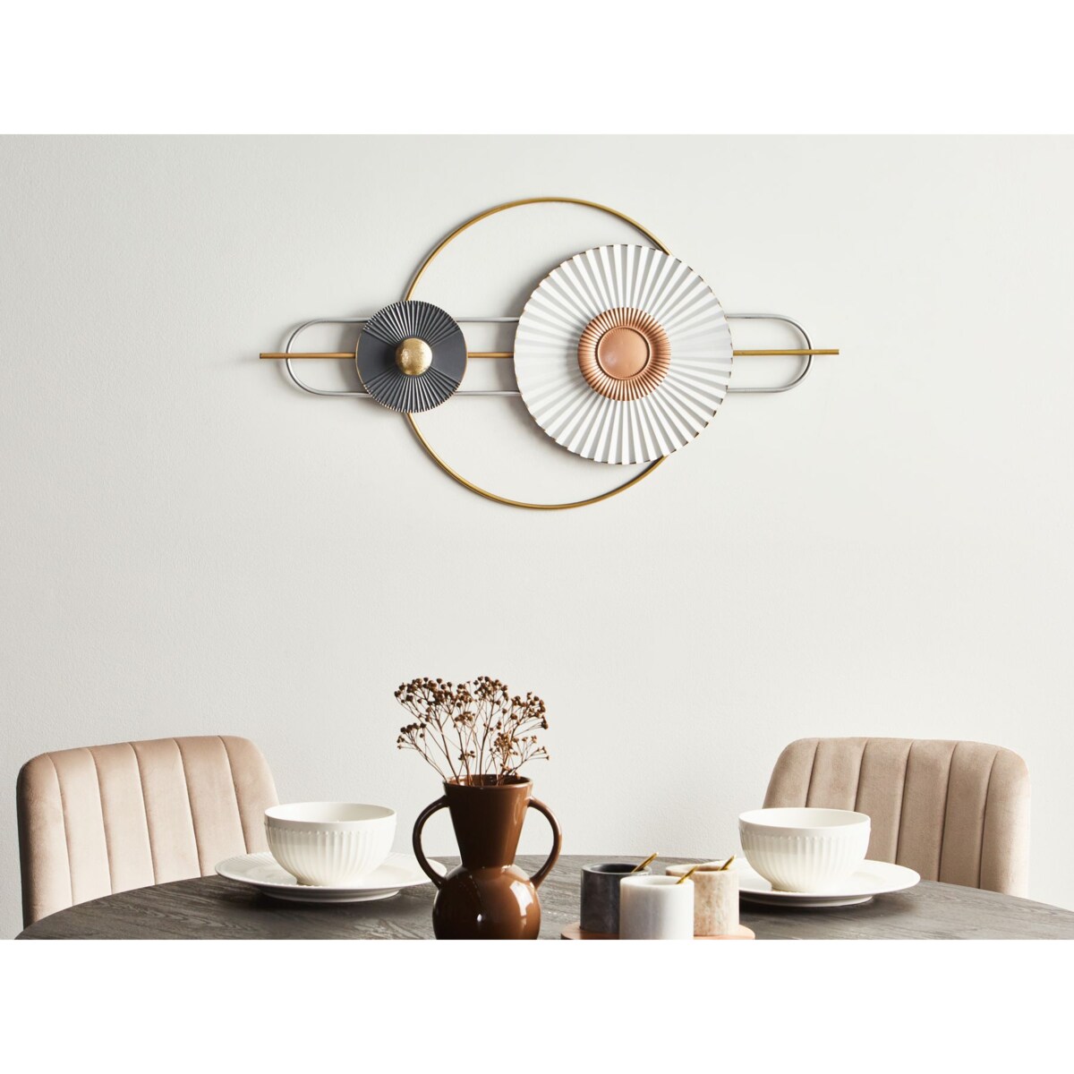 Dekoracja ścienna AMARANTE Kolorowy 43 cm