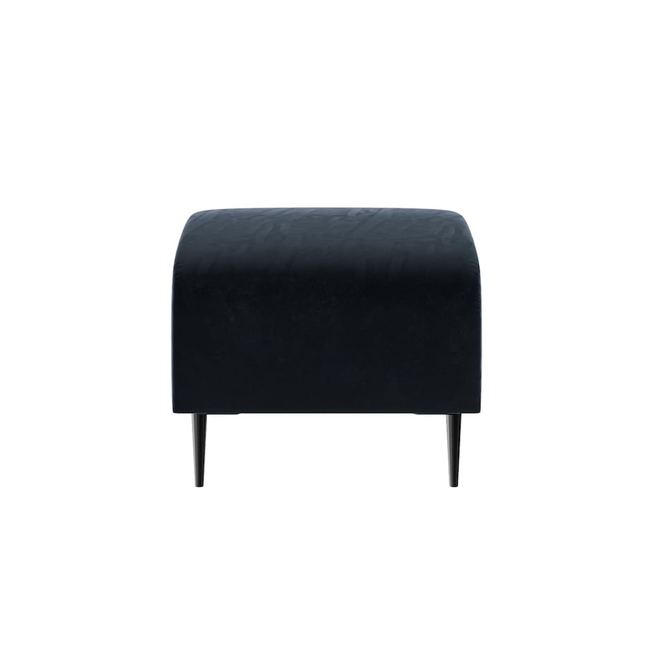 Shel Puf - ciemnoniebieski