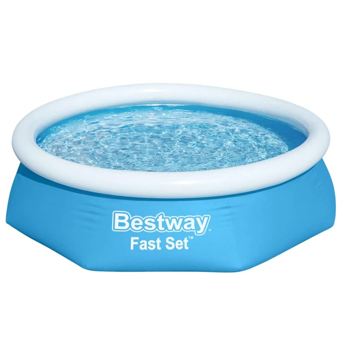 Bestway Nadmuchiwany basen Fast Set, okrągły, 244 x 61 cm, 57265