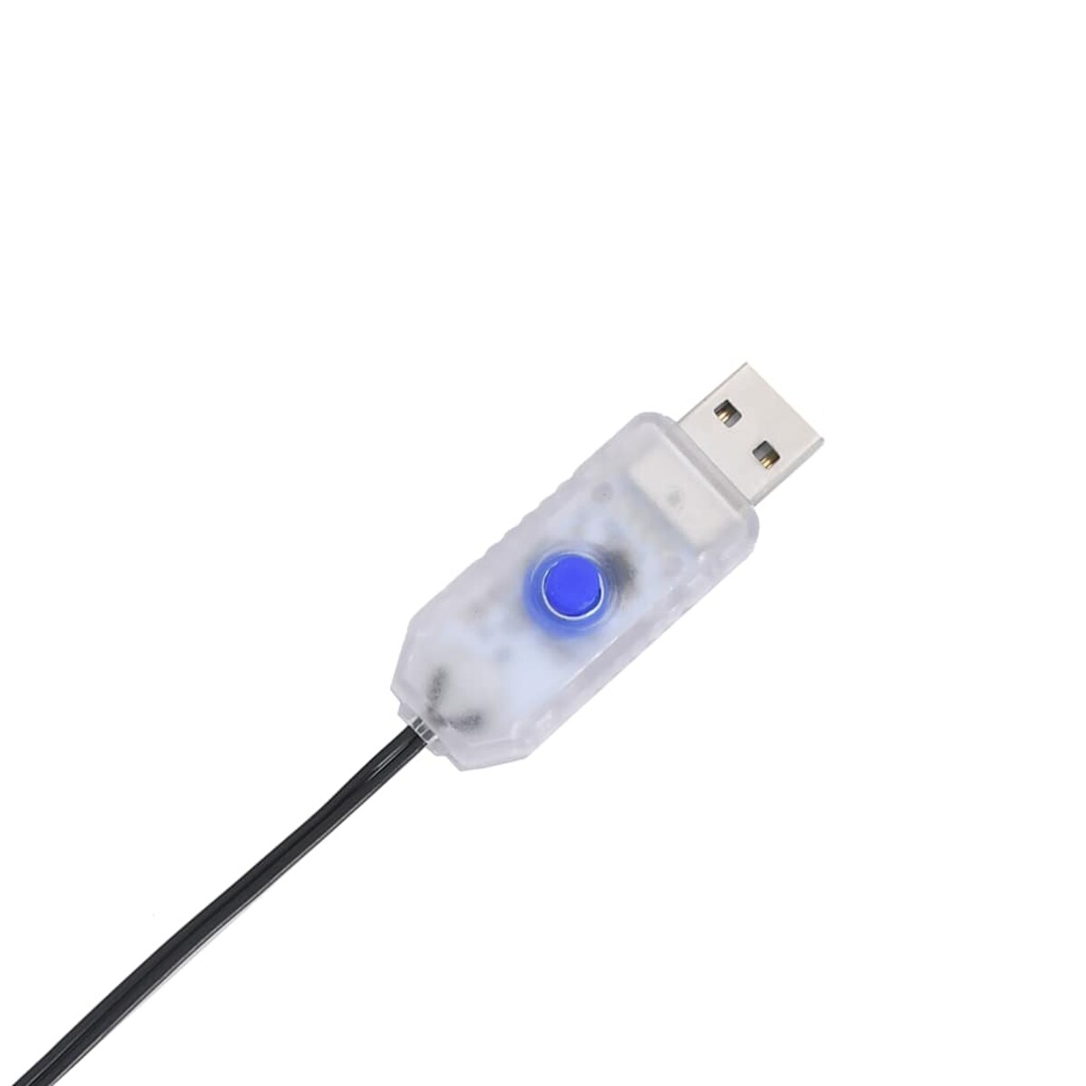 vidaXL Świąteczne lampki spadająca gwiazda sylwetka, 80 LED