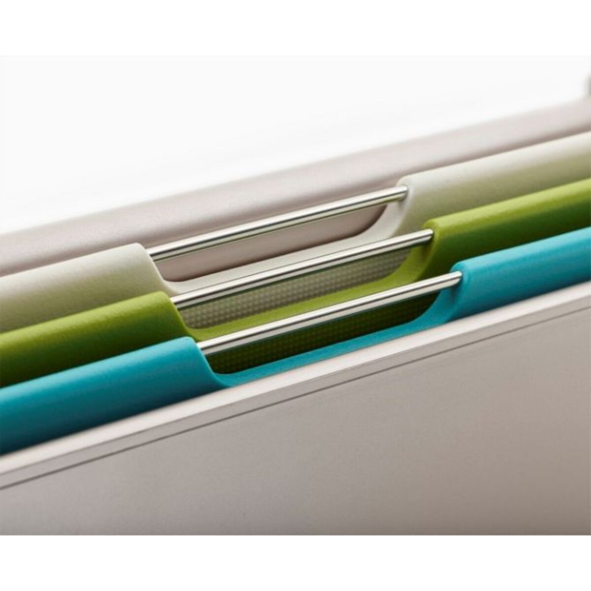 Zestaw 3 desek L + organizer Folio Slim Joseph Joseph