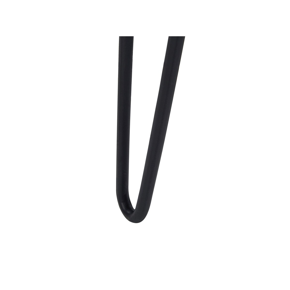 Zestaw 2 stolików pomocniczych CAMROSE Drewno tekowe Ciemnobrązowy